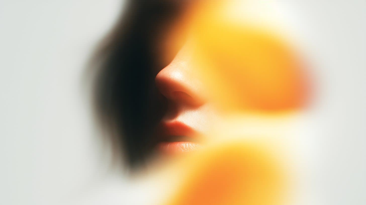 A soft horizon-lit agent silhouette